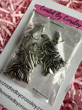 Load image into Gallery viewer, Highland Cow Clip On Earrings
