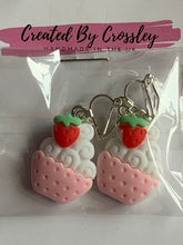 Load image into Gallery viewer, Cupcake Clip On Earrings
