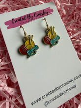 Load image into Gallery viewer, Knitting Wool Charm Earrings
