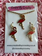 Load image into Gallery viewer, Flamingo Jewellery Set
