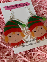 Load image into Gallery viewer, Large Elf Charm Earrings
