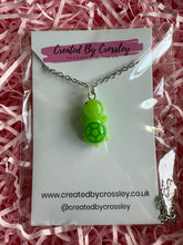 Load image into Gallery viewer, Light Green Turtle Charm Necklace
