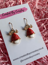 Load image into Gallery viewer, Christmas Bell Charm Earrings
