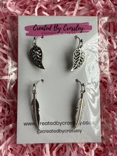 Load image into Gallery viewer, Feather Earring Duo
