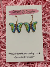 Load image into Gallery viewer, Butterfly Charm Earrings
