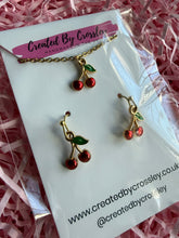 Load image into Gallery viewer, Cherry Jewellery Set
