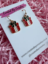 Load image into Gallery viewer, Christmas Present Charm Earrings
