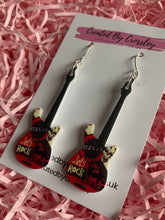 Load image into Gallery viewer, Guitar Charm Earrings
