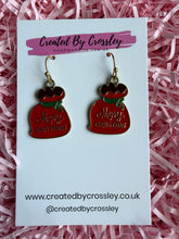 Load image into Gallery viewer, Christmas Charm Earrings
