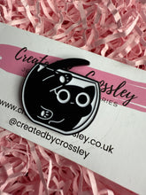 Load image into Gallery viewer, Bowl Cat Pin Badge
