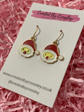 Load image into Gallery viewer, Santa Claus Charm Earrings
