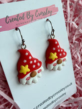Load image into Gallery viewer, Red Gonk Charm Earrings
