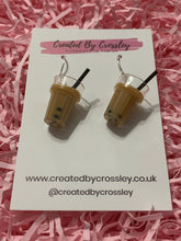 Load image into Gallery viewer, Bubble Tea Charm Earrings
