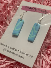 Load image into Gallery viewer, Pastel Patterned Clay Earrings
