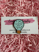 Load image into Gallery viewer, “Inspire and Create” Lightbulb Pin Badge
