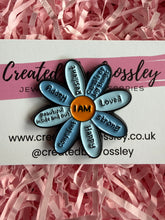 Load image into Gallery viewer, Positive Flower Pin Badge
