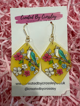 Load image into Gallery viewer, Large Bird Arch Charm Earrings
