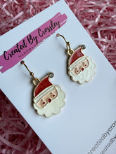 Load image into Gallery viewer, Santa Claus Charm Earrings
