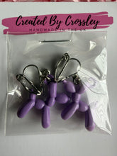 Load image into Gallery viewer, Balloon Dog Clip On Earrings

