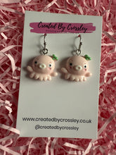Load image into Gallery viewer, Octopus Charm Earrings

