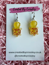 Load image into Gallery viewer, Turtle Charm Earrings
