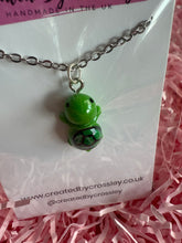 Load image into Gallery viewer, Green Turtle Charm Necklace
