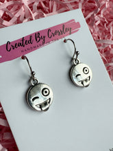 Load image into Gallery viewer, Emoji Face Charm Earrings
