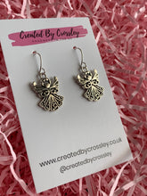 Load image into Gallery viewer, Detailed Angel Charm Earrings
