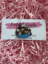 Load image into Gallery viewer, Mug of Cats Pin Badge
