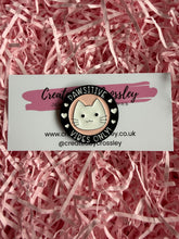 Load image into Gallery viewer, Pawsitive Vibes Only! Cat Pin Badge
