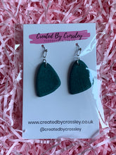 Load image into Gallery viewer, Green Clay Earrings
