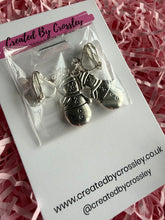 Load image into Gallery viewer, Snowman Clip On Earrings
