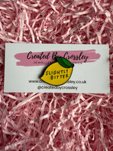 Load image into Gallery viewer, “Slightly Bitter” Lemon Pin Badge

