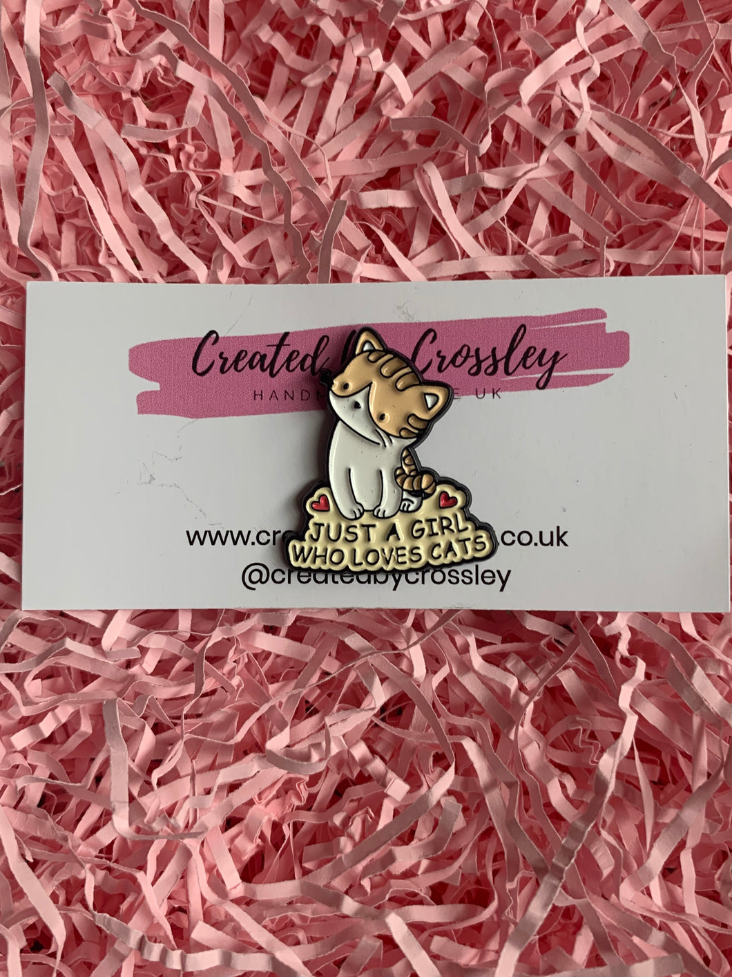 Cat Pin Badge