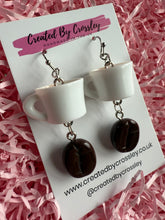 Load image into Gallery viewer, Coffee Charm Earrings
