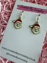 Load image into Gallery viewer, Santa Claus Charm Earrings
