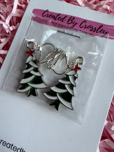 Load image into Gallery viewer, Christmas Tree Clip On Earrings
