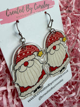 Load image into Gallery viewer, Santa Gonk Charm Earrings
