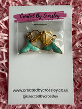 Load image into Gallery viewer, Whale Tail Clip On Earrings
