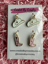 Load image into Gallery viewer, Cowboy Earring Duo
