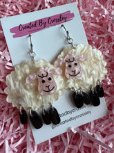 Load image into Gallery viewer, Sheep Charm Earrings
