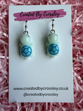 Load image into Gallery viewer, Turtle Charm Earrings
