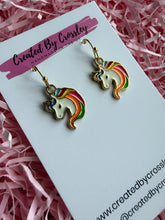 Load image into Gallery viewer, Unicorn Charm Earrings
