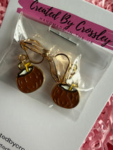 Load image into Gallery viewer, Coconut Drink Clip On Earrings
