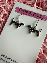Load image into Gallery viewer, Dachshund Dog Charm Earrings
