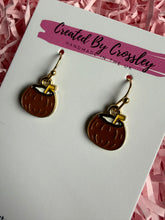 Load image into Gallery viewer, Coconut Drink Charm Earrings
