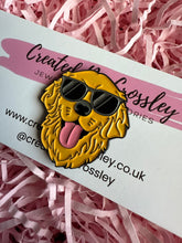 Load image into Gallery viewer, Cool Dog Pin Badge

