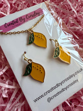 Load image into Gallery viewer, Lemon Jewellery Set
