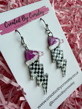 Load image into Gallery viewer, Festive Lightning Charm Earrings
