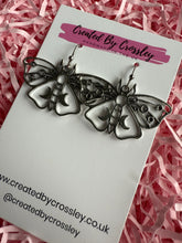 Load image into Gallery viewer, Celestial Moth Charm Earrings
